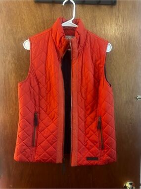 G.H. Bass & Co. Orange Quilted Vest